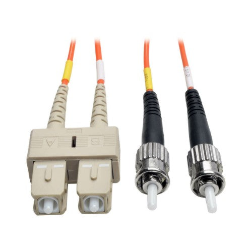 Tripp Lite N504-02M InfiniBand/fibre optic cable 78.7" (2 m) 2x SC 2x ST Orange