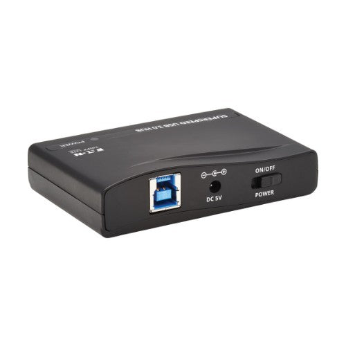 Tripp Lite U360-004-R-INT interface hub USB 3.2 Gen 1 (3.1 Gen 1) Type-B 5000 Mbit/s Black