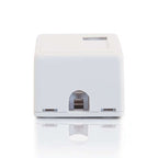 C2G Keystone Jack Surface Mount Box 1-Port Ivory