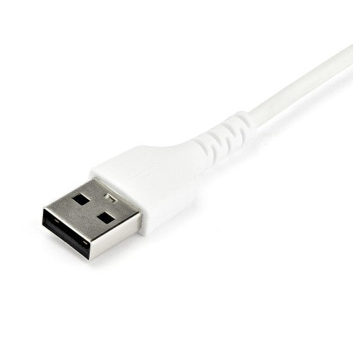 StarTech.com RUSB2AC2MW USB cable USB 2.0 78.7" (2 m) USB A USB C 0.48 Gbit/s 60 W White