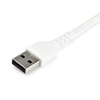 StarTech.com RUSB2AC2MW USB cable USB 2.0 78.7" (2 m) USB A USB C 0.48 Gbit/s 60 W White