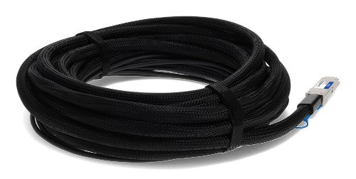 AddOn Networks 470-AEGH-AO InfiniBand/fibre optic cable 118.1" (3 m) QSFP+ 4x SFP+ DAC Black, Stainless steel