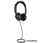 Yealink UH48 Dual UC USB-C/A Headset Wired Head-band Calls/Music USB Type-C / USB Type-A Black
