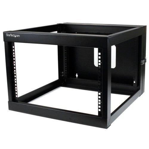 StarTech.com RK619WALLOH rack cabinet 6U Wall mounted rack Black - Buy IT Solutions