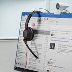 HP Poly Blackwire 5220 Headset +Inline Cable +USB-C/A Adapter TAA