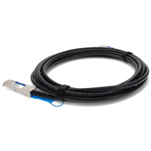 AddOn Networks ADD-QDEQEX-PDAC5M InfiniBand/fibre optic cable 196.9" (5 m) QSFP+ Black