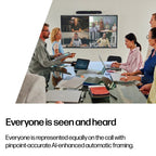 HP Poly Studio X52 All-In-One Video Bar GSA/TAA