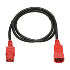 Tripp Lite P004-004-RD power cable Black, Red 47.2" (1.2 m) C14 coupler C13 coupler