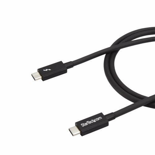 StarTech.com TBLT3MM1M Thunderbolt cable 39.4" (1 m) 20 Gbit/s Black