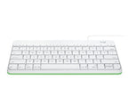 Logitech 920-006341 mobile device keyboard English USB White