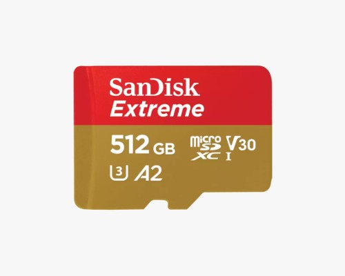 SanDisk Extreme 512 GB MicroSDXC UHS-I Class 3