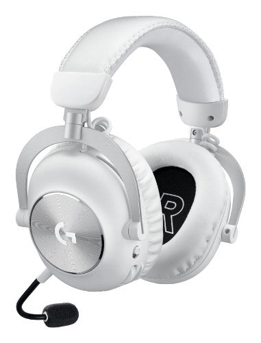 Logitech G 981-001268 headphones/headset Wireless Head-band Gaming Bluetooth White