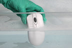 Seal Shield STWM042WE mouse Medical Ambidextrous RF Wireless IR LED 1000 DPI