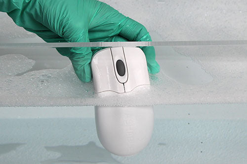 Seal Shield STWM042WE mouse Medical Ambidextrous RF Wireless IR LED 1000 DPI