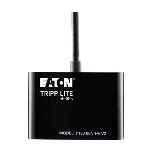 Tripp Lite P136-06N-HV-V2 video cable adapter 5.91" (0.15 m) DisplayPort HDMI/VGA Black