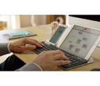 Logitech 920-008149 keyboard Universal RF Wireless + Bluetooth QWERTY English Gray, White, Dark Gray