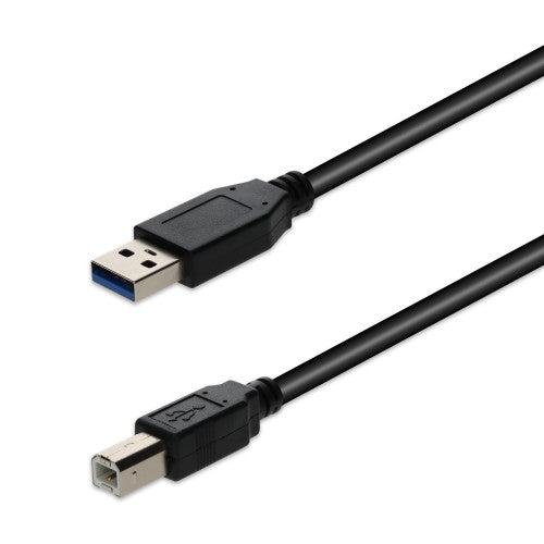 AddOn Networks USB3EXTAB10 USB cable USB 3.2 Gen 1 (3.1 Gen 1) 120.1" (3.05 m) USB A USB B 5 Gbit/s Black