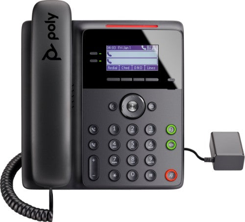 HP Poly Edge B30 IP Phone and PoE-enabled