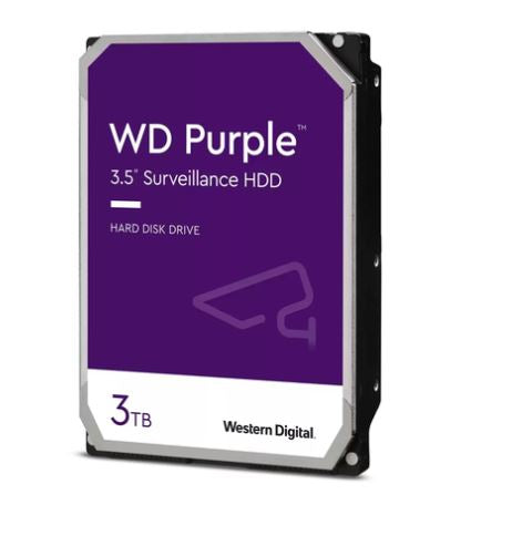 Western Digital Purple WD33PURZ internal hard drive 3 TB 5400 RPM 64 MB 3.5" Serial ATA III