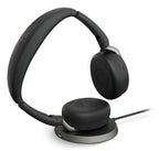 Jabra Evolve2 65 Flex Headset Wireless Head-band Office/Call center USB Type-C Bluetooth Charging stand