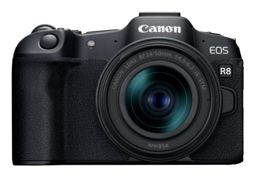 Canon EOS R8 RF24-50 mm F4.5-6.3 IS STM MILC 24.2 MP CMOS 6000 x 4000 pixels Black