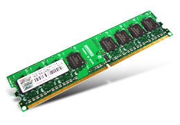 Transcend JetRam JM800QLU-2G memory module 2 GB 1 x 2 GB DDR2