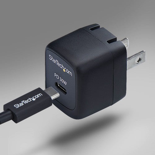 StarTech.com 103NB-WALL-CHARGER mobile device charger Universal Black AC Fast charging Indoor