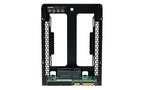 QNAP QDA-A2AR storage drive enclosure HDD/SSD enclosure Black 2.5"