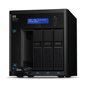 Western Digital My Cloud PR4100 NAS Ethernet LAN Black N3710