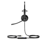Yealink UH34 Mono Teams Headset Wired Head-band Office/Call center USB Type-A Black
