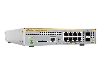 Allied Telesis AT-IE210L-10GP-60 Managed L2 Gigabit Ethernet (10/100/1000) Power over Ethernet (PoE) Gray
