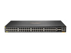 HPE Aruba Networking Aruba 6300F 48-port 1GbE Class 4 PoE & 4-port SFP56 Managed L3 Gigabit Ethernet (10/100/1000) Power over Ethernet (PoE) 1U Gray