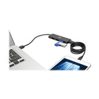 Tripp Lite U360-004-SLIM interface hub USB 3.2 Gen 1 (3.1 Gen 1) Type-A 5000 Mbit/s Black