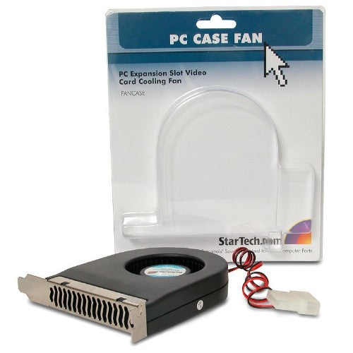 StarTech.com FANCASE computer cooling system Graphics card Cooler Black