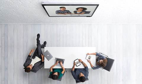 Cisco Spark Board 55 interactive whiteboard 55" 3840 x 2160 pixels Touchscreen Black