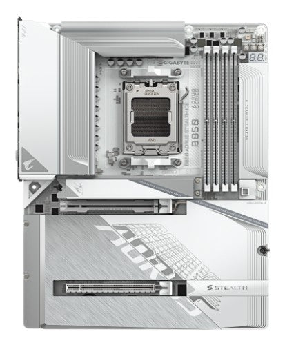 GIGABYTE B850 AORUS STEALTH ICE AMD B850 Socket AM5 ATX