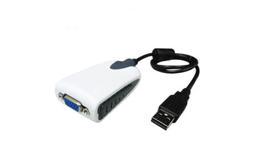 AddOn Networks USB2VGA USB graphics adapter 1920 x 1200 pixels Black, White