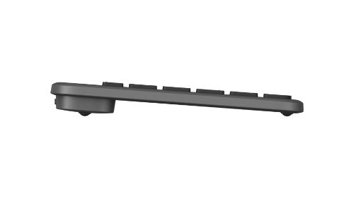 Logitech Signature Slim Solar+ K980 keyboard Universal RF Wireless + Bluetooth QWERTY US English Graphite