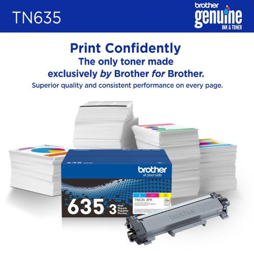 Brother TN-6353PK toner cartridge 3 pc(s) Original Cyan, Magenta, Yellow
