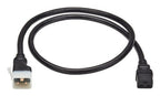 Eaton P036-EN4-6 power cable Black 47.2" (1.2 m) C20 coupler C19 coupler