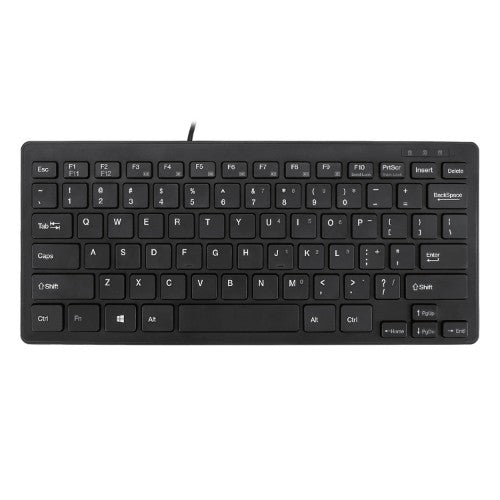 Adesso SlimTouch 111UB keyboard Universal USB QWERTY US English Black