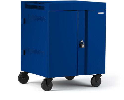Bretford Cube Cart Portable device management cart Blue