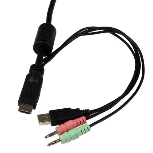 StarTech.com SV211HDUA KVM switch Black
