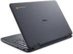 DELL Chromebook CC11260 Intel® N N150 11.6" Touchscreen HD 4 GB LPDDR5-SDRAM 64 GB eMMC Wi-Fi 6E (802.11ax) ChromeOS US English Black