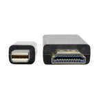 Tripp Lite P586-003-HDMI video cable adapter 35.4" (0.9 m) Mini DisplayPort Black