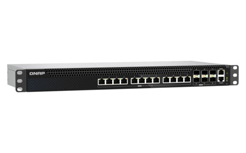 QNAP QSW-M5218-6F12T-US network switch Managed L3 10G Ethernet (100/1000/10000) 1U Black