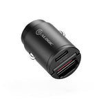 ALOGIC CRCA30 mobile device charger Headphones, Headset, Smartphone, Smartwatch, Tablet Black Cigar lighter Fast charging Auto