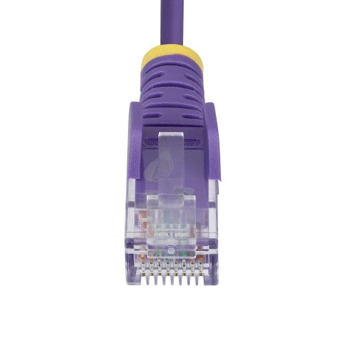 StarTech.com N6PAT3PLS networking cable Purple 35.4" (0.9 m) Cat6 U/UTP (UTP)
