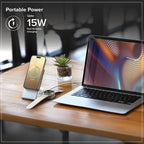 ALOGIC Matrix+ 3-in-1 5000 mAh Wireless charging Black, Silver