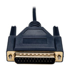 Tripp Lite P456-006 serial cable Black 72" (1.83 m) DB9 DB25
